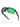 OAKLEY OAKLEY CAPACITOR Matte Black w/ Prizm Road Jade (Youth Fit) saulės akiniai