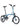BROMPTON C Line Cloud Metalic 4-Speed sulankstomas dviratis su aukštu vairu