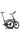 BROMPTON sulankstomas dviratis G - line Space Black 8 Speed – su vidutinio aukščio vairu
