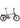 BROMPTON sulankstomas dviratis G - line Space Black 8 Speed – su aukštu vairu