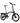 BROMPTON sulankstomas dviratis G - line Space Black 8 Speed – su aukštu vairu