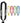 MASTER LOCK Grūdinto plieno dviračio spyna su nailoniniu apvalkalu ir 2 raktais – 1