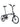 BROMPTON C Line Black Matt 4-Speed sulankstomas dviratis su aukštu vairu