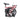 BROMPTON BROMPTON C Line Flamingo Pink 12-Speed sulankstomas dviratis su aukštu vairu
