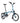 BROMPTON C Line Cloud Metallic 12-Speed sulankstomas dviratis su aukštu vairu