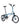 BROMPTON C Line Cloud Metallic 12-Speed sulankstomas dviratis su aukštu vairu