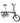 BROMPTON BROMPTON sulankstomas dviratis C - Line explore Black – su vidutinio aukščio vairu