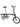 BROMPTON BROMPTON sulankstomas dviratis C - Line explore Black – su vidutinio aukščio vairu