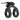 BROMPTON BROMPTON Quad Lock Phone Mount dviračio laikiklis su universaliu adapteriu