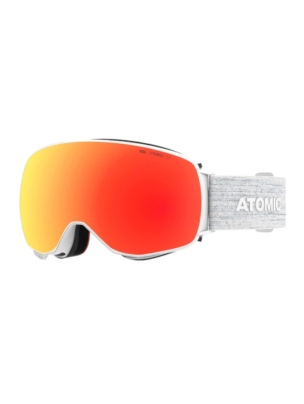ATOMIC REVENT Q STEREO White slidinėjimo akiniai