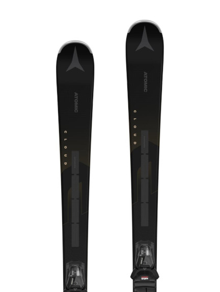ATOMIC CLOUD C9 REVOSHOCK Light moteriškos kalnų slidės su apkaustais M 10 GW