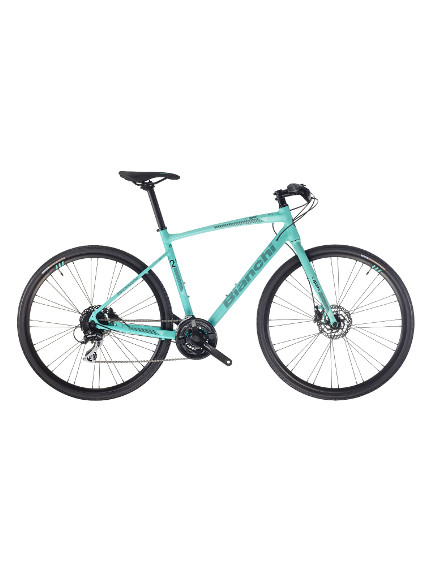 BIANCHI C-SPORT 2 Acera 24sp Hydr. Disk <br /> hibridinis miesto dviratis