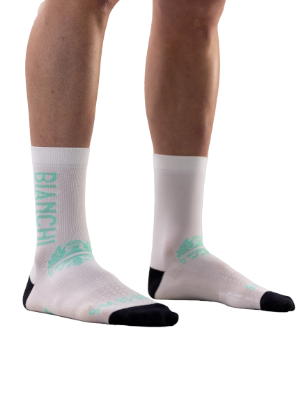 BIANCHI MILANO HIGH dviratininko kojinės