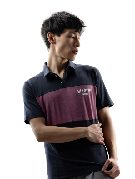 BIANCHI LIFESTYLE POLO dviratininko marškinėliai