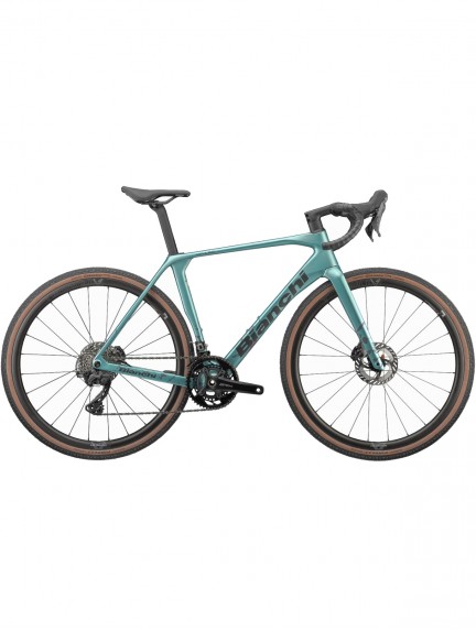 2026 BIANCHI IMPULSO PRO GRX 820 DISC 2X12SP gravel dviratis