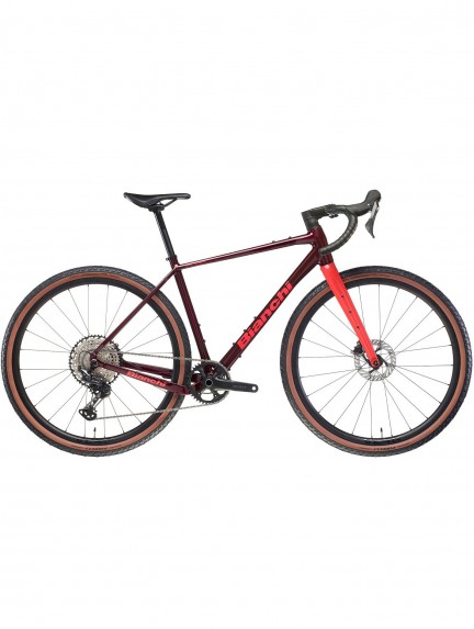 2026 BIANCHI ARCADEX AL GRX 610/822 12sp gravel dviratis