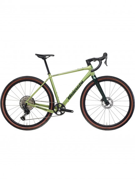 2026 BIANCHI ARCADEX AL GRX 610/822 12sp gravel dviratis