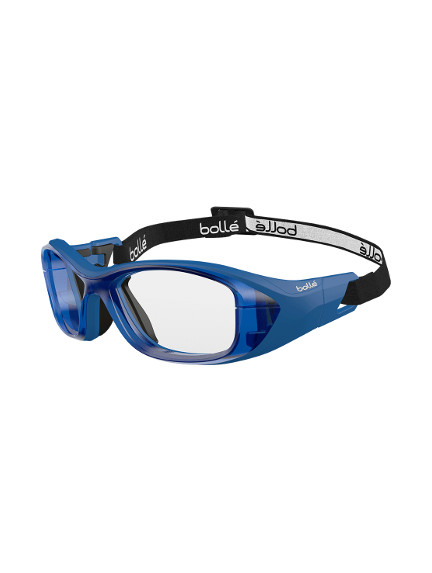 SWAG STRAP True Blue/Clear PC Platinum apsauginiai sport. akiniai