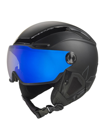 BOLLE V-LINE Black Matte slidinėjimo šalmas