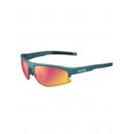 BOLLE BOLT 2.0 Creator Teal Metallic Volt+ Ruby Polarized sportiniai saulės akiniai
