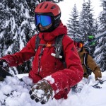 BOLLE NEVADA Black Cross Matte slidinėjimo akiniai