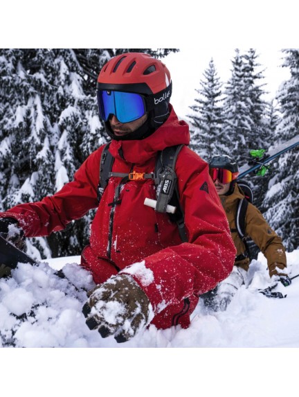 BOLLE NEVADA Black Cross Matte slidinėjimo akiniai