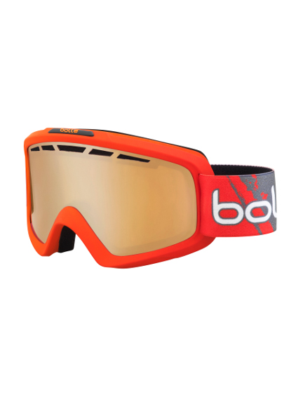 BOLLE Nova II Red Gradient Matte slidinėjimo akiniai
