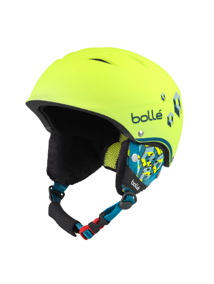 BOLLE B-FREE Neon Yellow vaikiškas slidinėjimo šalmas