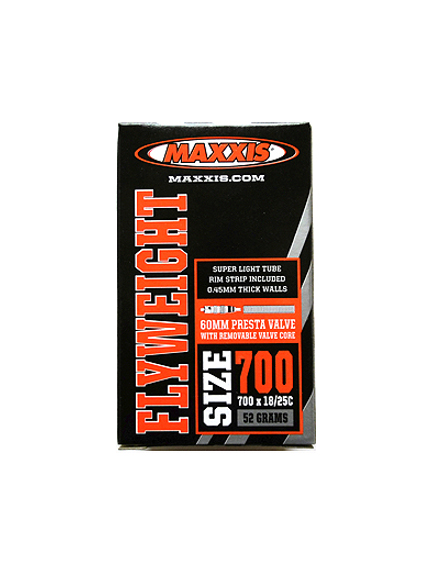 MAXXIS Presta 60 mm RVC Dviračio kamera 700 x 18/25C