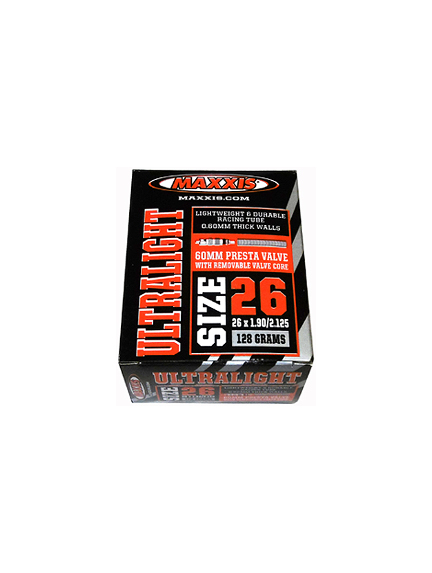 MAXXIS Presta 60mm RVC Dviračio kamera 26x1,90/2,125