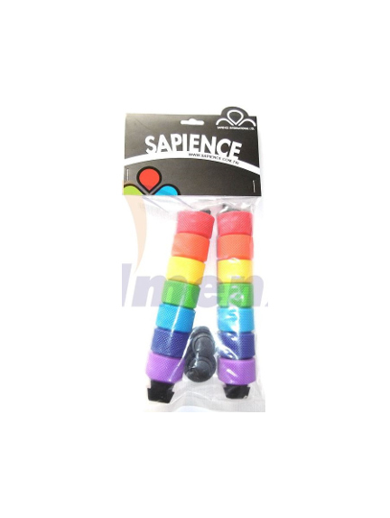 SAPIENCE <br /> Vairo rankenėlės 120 mm 7 vaivorykštės spalvos