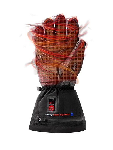 LENZ HEAT GLOVE 6.0 FINGER CAP vyriškos šildomos pirštinės