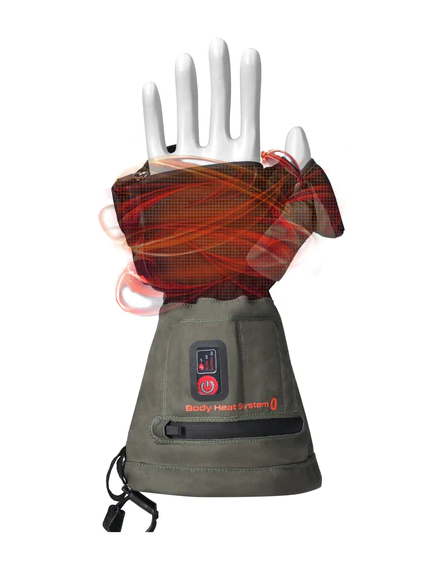 LENZ HEAT GLOVE 1.0 FINGER CAP MITTENS UNISEX šildomos pirštinės