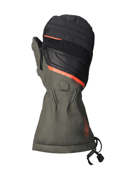 LENZ HEAT GLOVE 1.0 FINGER CAP MITTENS UNISEX šildomos pirštinės