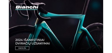 BIANCHI ir SCOTT dviračių 2024 metų išankstiniai užsakymai