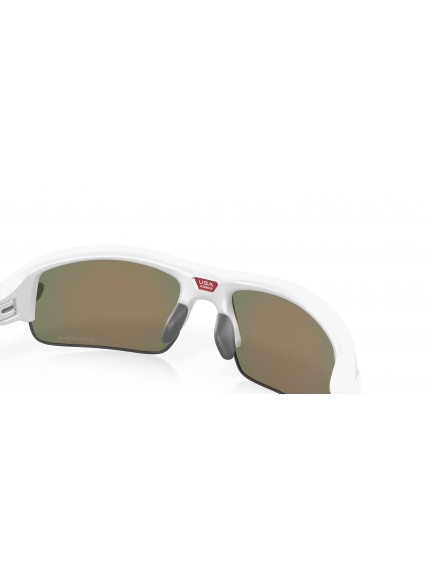 OAKLEY Flak® XXS (Youth Fit) Matte White/Prizm Ruby sportiniai saulės akiniai