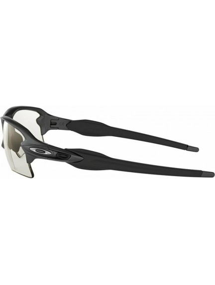 OAKLEY Flak 2.0 XL Steel/Clear to Black Photochromic sportiniai saulės akiniai