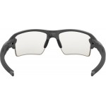 OAKLEY Flak 2.0 XL Steel/Clear to Black Photochromic sportiniai saulės akiniai