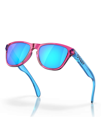 OAKLEY Frogskins XXS (Youth Fit) Acid Pink/Prizm Sapphire sportiniai akiniai