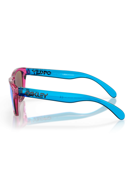 OAKLEY Frogskins XXS (Youth Fit) Acid Pink/Prizm Sapphire sportiniai akiniai