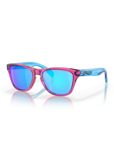 OAKLEY Frogskins XXS (Youth Fit) Acid Pink/Prizm Sapphire sportiniai akiniai