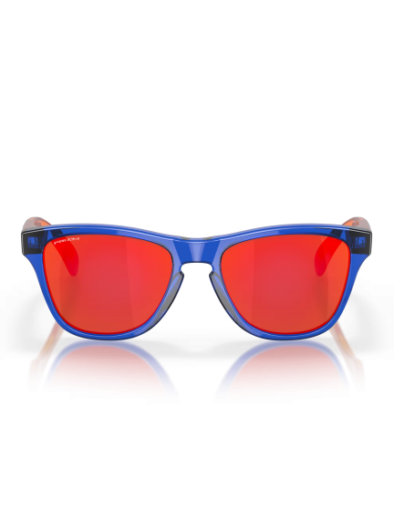 OAKLEY Frogskins XXS (Youth Fit) Crystal Blue/Prizm Ruby sportiniai akiniai