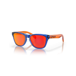 OAKLEY Frogskins XXS (Youth Fit) Crystal Blue/Prizm Ruby sportiniai akiniai