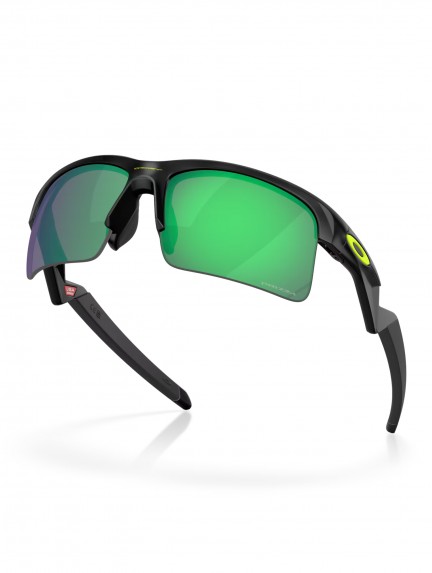 OAKLEY CAPACITOR Matte Black w/ Prizm Road Jade (Youth Fit) saulės akiniai