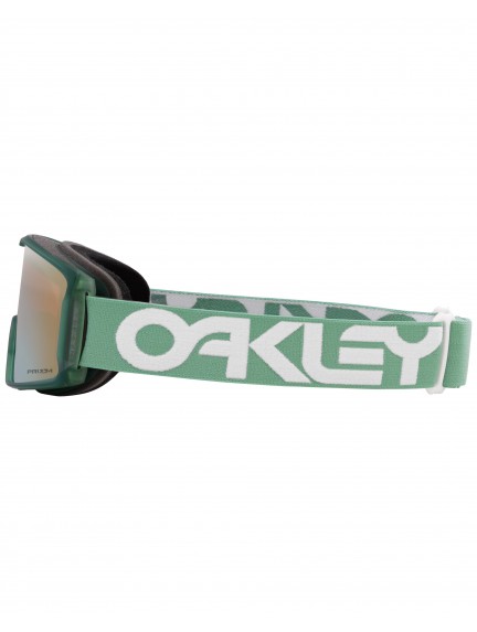 OAKLEY LINE MINER M Jade/Prizm Sage Gold Iridium slidinėjimo akiniai