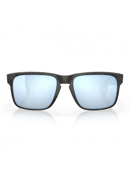 OAKLEY HOLBROOK Matte Black Camo/Prizm Deep Water Polarized saulės akiniai