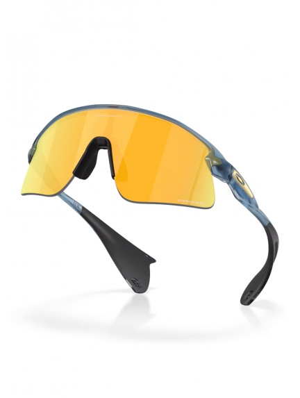 OAKLEY Stunt Devil Matte Transparent Abyss/Prizm 24K sportiniai akiniai