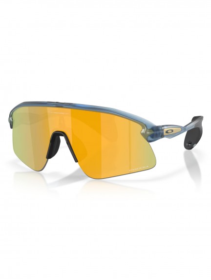 OAKLEY Stunt Devil Matte Transparent Abyss/Prizm 24K sportiniai akiniai