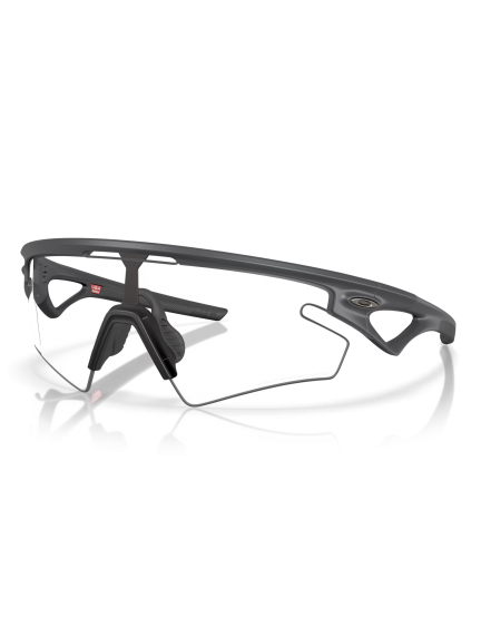 OAKLEY SPHAERA SLASH Carbon/Clear to black iridium photochromic sportiniai akiniai