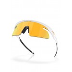 OAKLEY RSLV LITE Matte White/Prizm 24k sportiniai akiniai